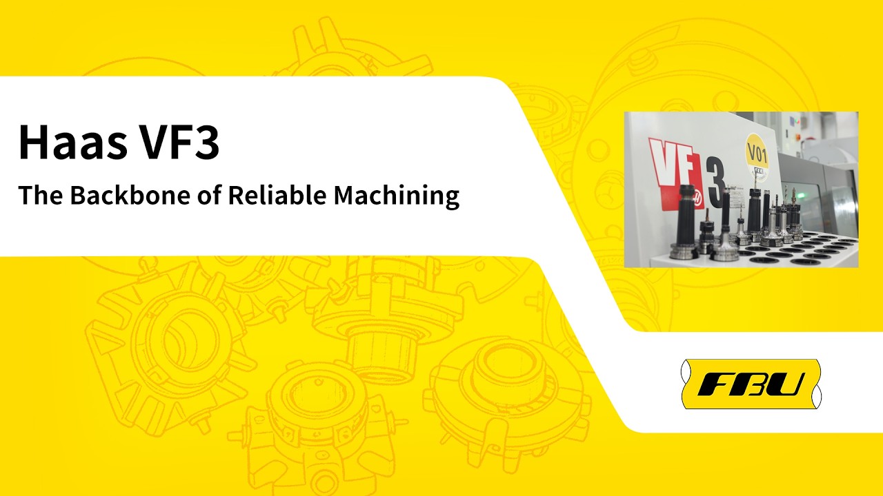 Haas VF3 The Backbone of Reliable Machining
