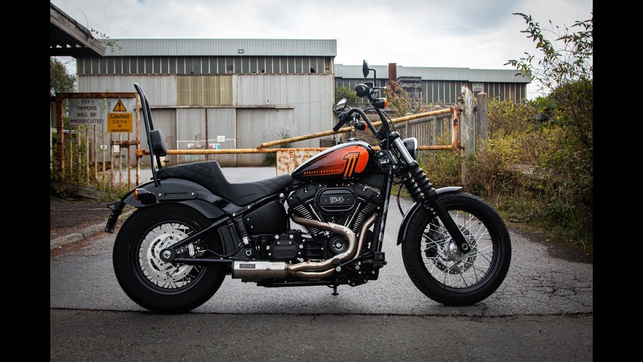 streetbob114 Vance & Hines 2 into 1 hi-output exhaust