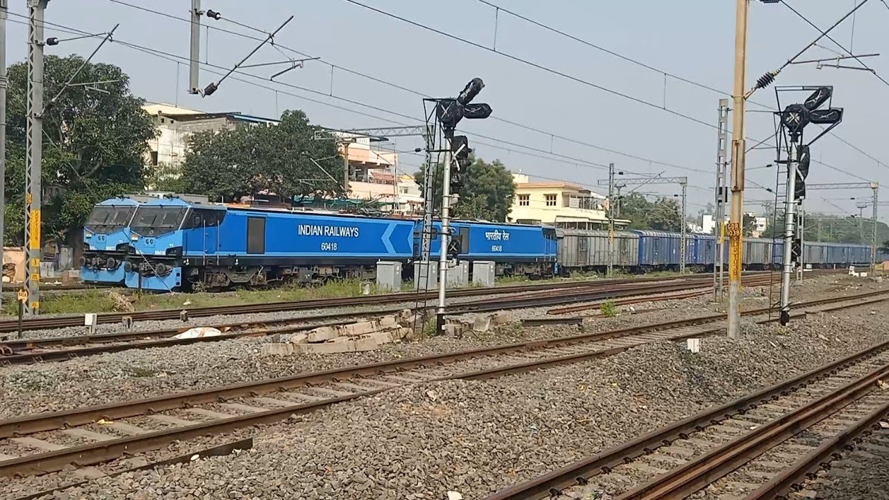 Arriving at Gudur Junction railway station | Santragachi Antyodaya Express | Indian Railways 