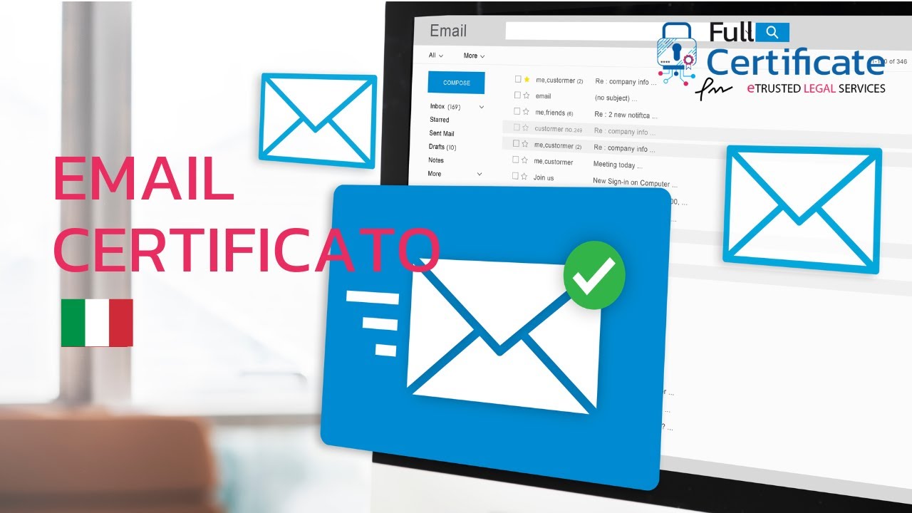 🇮🇹 eMail Certificato: Sicurezza e validit&agrave; legale all&rsquo;istante