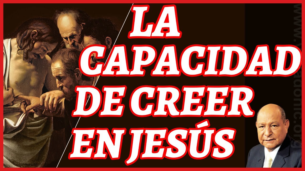 🙏 LA CAPACIDAD DE CREER EN JESÚS 🙏 con el pastor ALEJANDRO BULLÓN