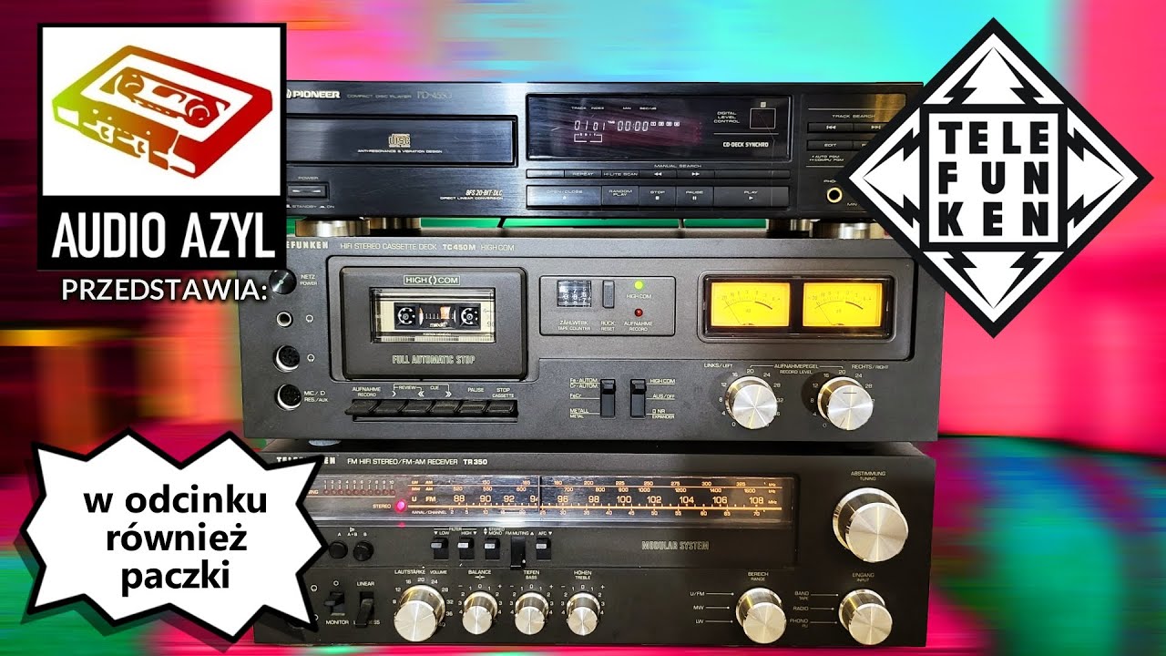Telefunken - eksportowe minimum: Audio Azyl #278  #Vintageaudio #PRL #HiFi #UNITRA