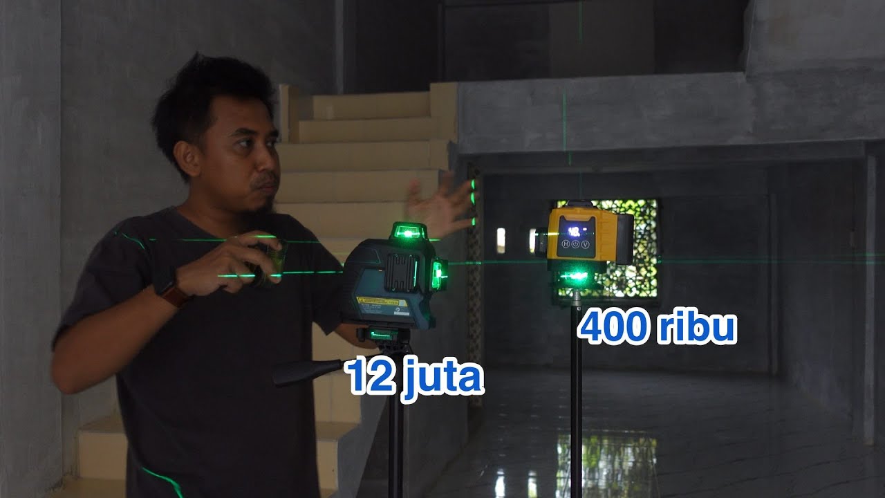 laser level murah yg bisa saya rekomendasikan!! - COROLLA CC010412 GREEN LASER LEVEL 12 LINES