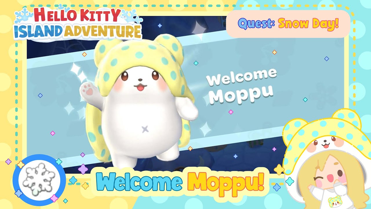 Welcome Moppu! Hello Kitty Island Adventure #sanrio 