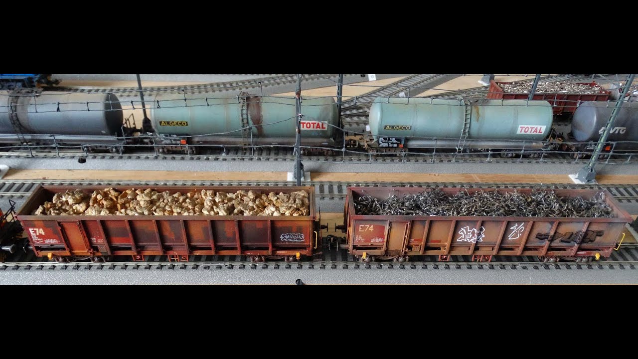 Patine wagons tombereaux REE Modèle (Partie I)