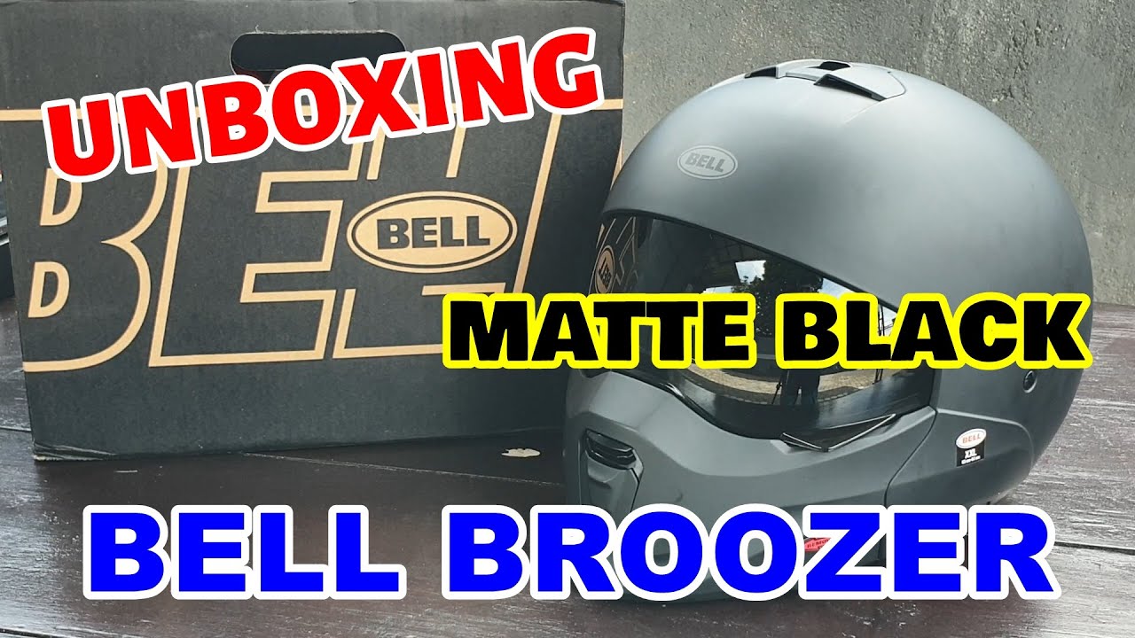 UNBOXING BELL BROOZER HELMET // MATTE BLACK