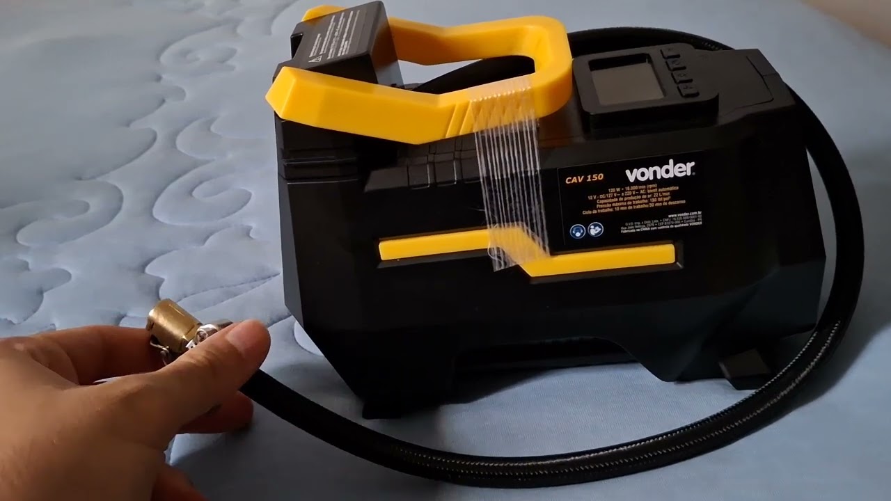Trocando o bico do compressor Vonder Cav 150