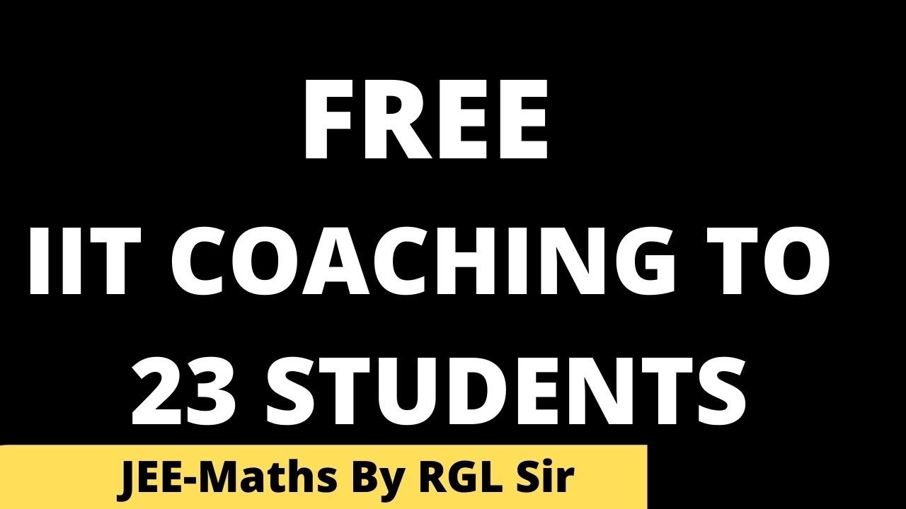 FREE IIT Coaching to 23 Students.  #SHORTS