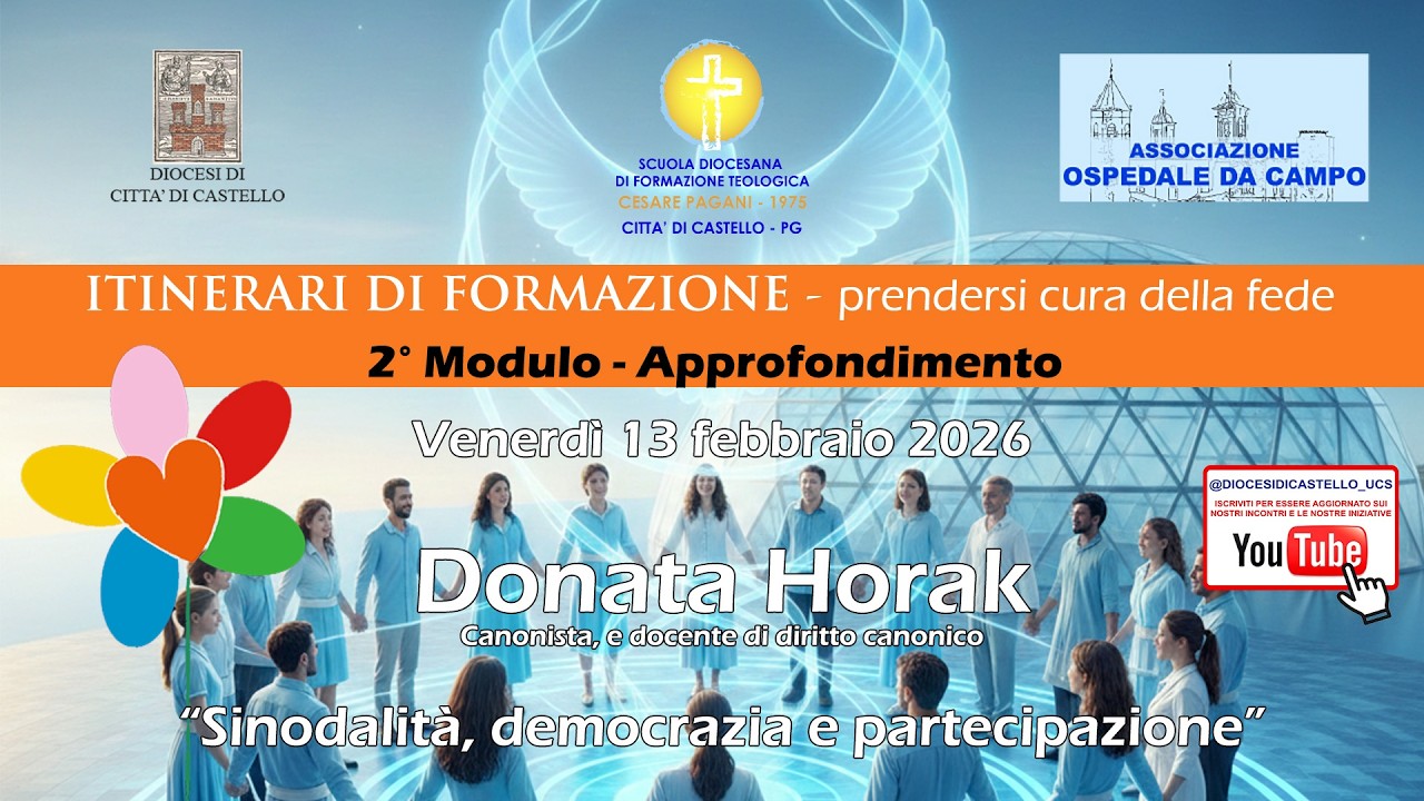 13/02/2026 Anno 2025/20256 - EDUCAZIONE ALLA SINODALITÁ - Modulo 2 - Approfondimento