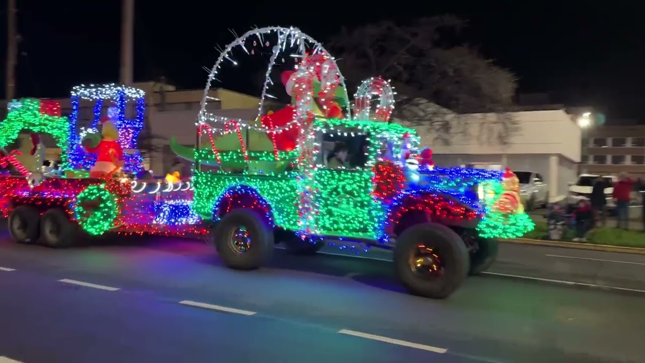 IEOA Christmas Truck Parade,Victoria,BC,December 7, 2024 #truck  #lights #christmas #fire #festival