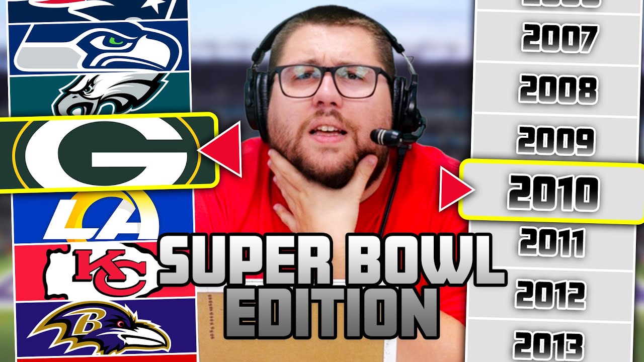 Can we name random Super Bowl lineups? (Roster Roulette Challenge)