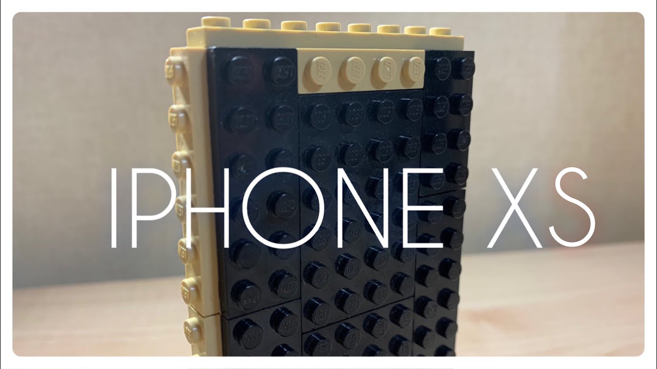 LEGO IPHONE XS (TUTORIAL)