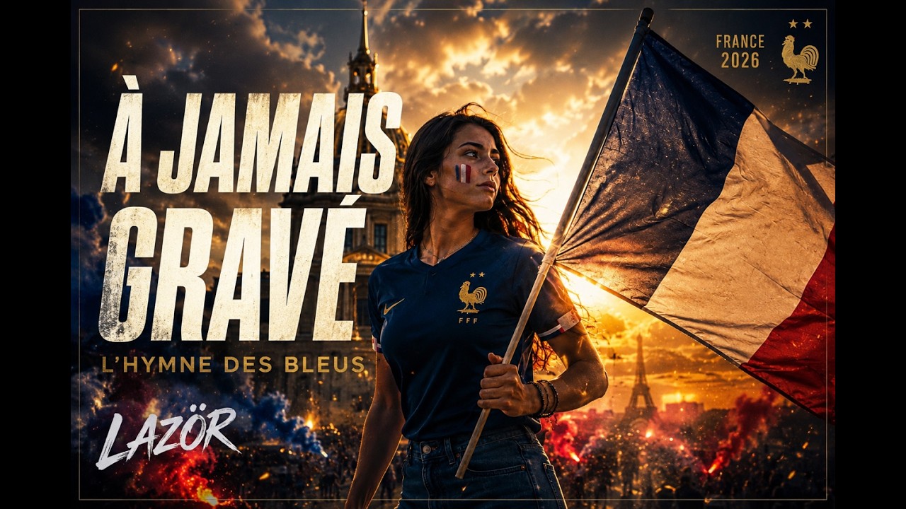 LAZ&Ouml;R &middot; &Agrave; Jamais Grav&eacute; 🇫🇷 (L&rsquo;Hymne Officieux des Bleus &middot; World Cup 2026)