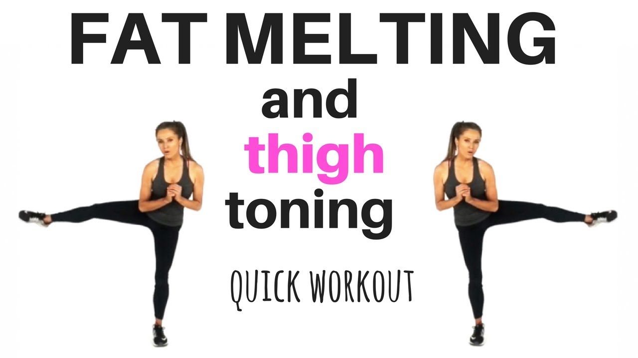 HOME WORKOUT - QUICK INCH LOSS & THIGH TONING WORKOUT -  EXERCISES TO SCULPT YOUR THIGHS & LEGS