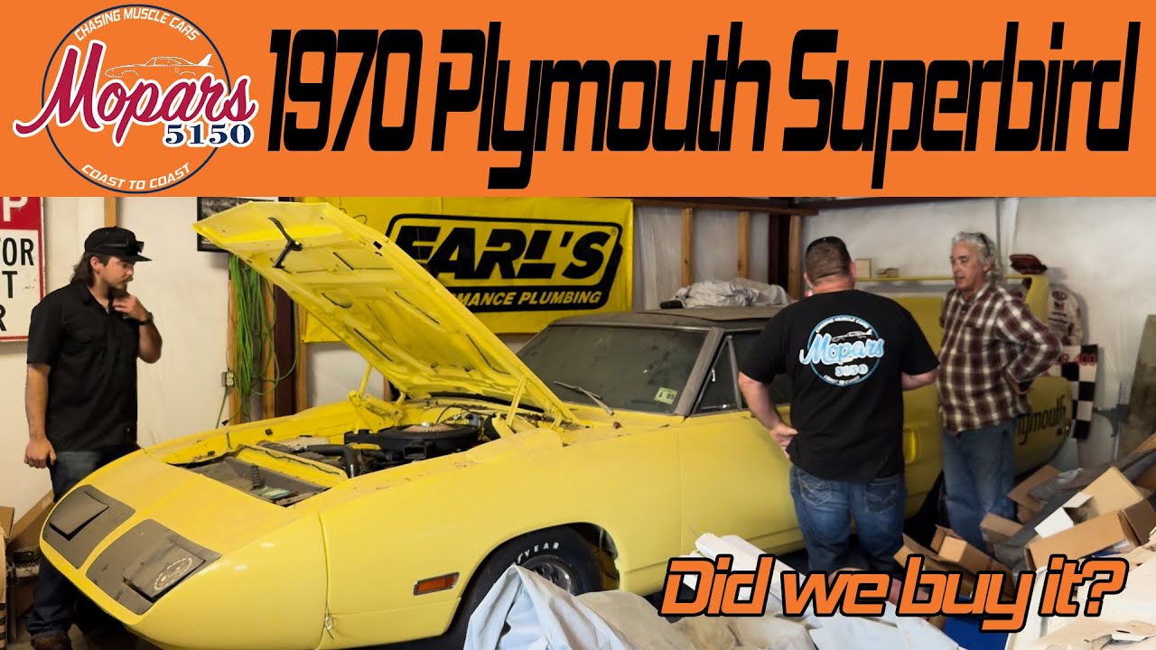 Mopars5150 Crew Stops in Austin: Will They Score a 1970 Superbird? 😳