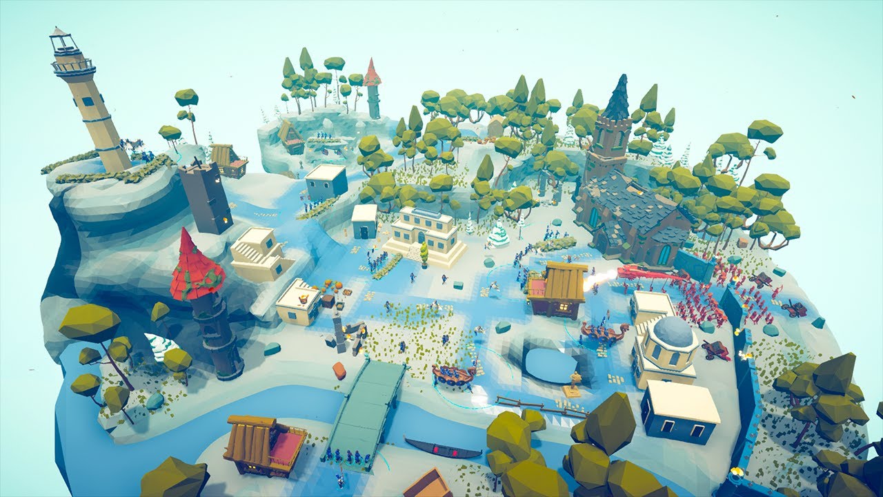 VIKING FACTION vs OTHER FACTIONS 🪓⛵ | Totally Accurate Battle Simulator TABS