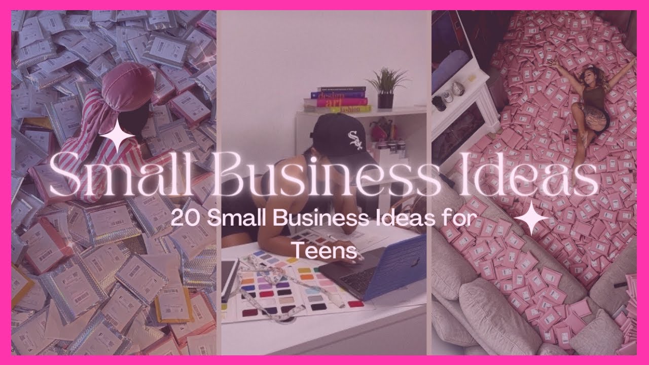 20 Small Business Ideas For Teens