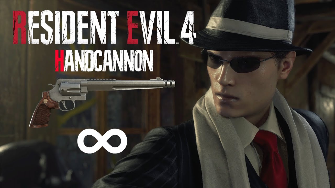 Resident Evil 4 Remake - Handcannon Only in Professional Full Gameplay