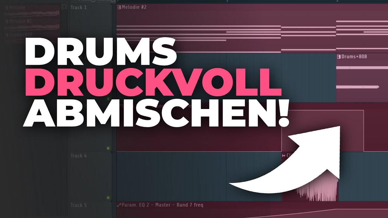 SO KANNST DU HIP HOP DRUMS DRUCKVOLL ABMISCHEN!