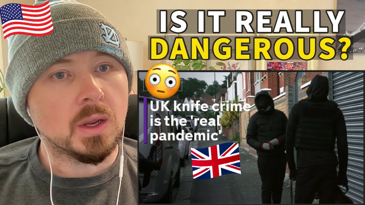 American Reacts to British 'Knife Angel' Removing Weapons from the Streets