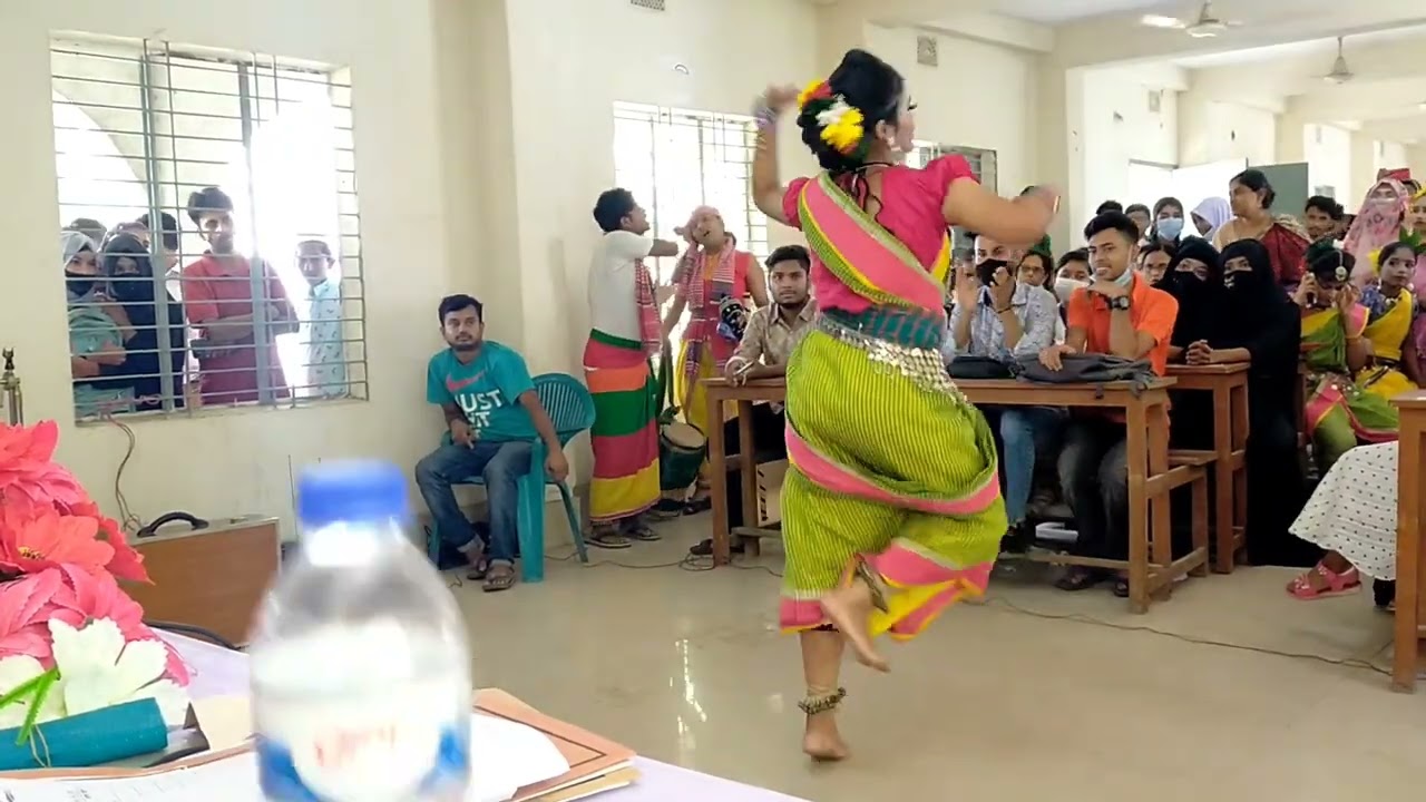 জাতীয় শিক্ষা সপ্তাহের প্রতিযোগিতার চমৎকার একটি নাচ.....
