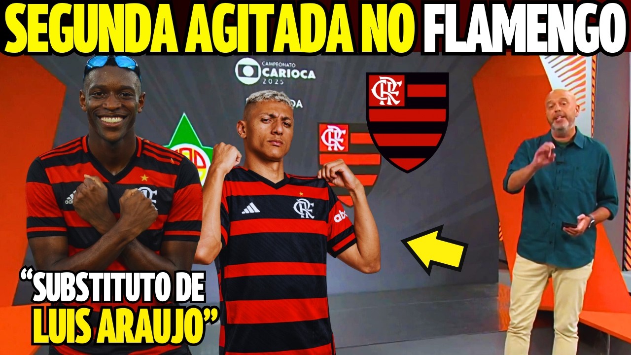 GLOBO ESPORTE RJ 09/02! SAIU NO SITE OFICIAL DO FLA! LUIS HENRIQUE NO FLAMENGO! NOTICIAS DO FLAMENGO
