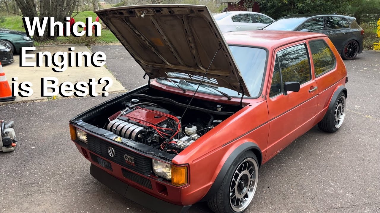 Лучший вариант замены двигателя для MK1 Rabbit? | VR6 против 1.8t против TDI против ABA против 07K