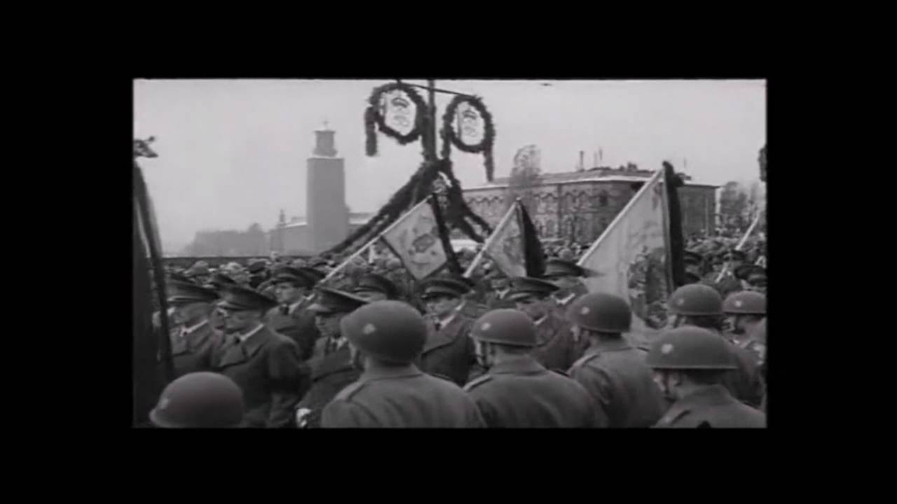 Kung Gustaf V av Sverige Begravning 1950/King Gustaf V of Sweden's funeral 1950