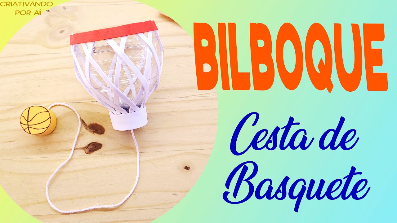 Brinquedo Bilboquê com Garrafa Pet ♻️I Diversão para o Dia das Crianças