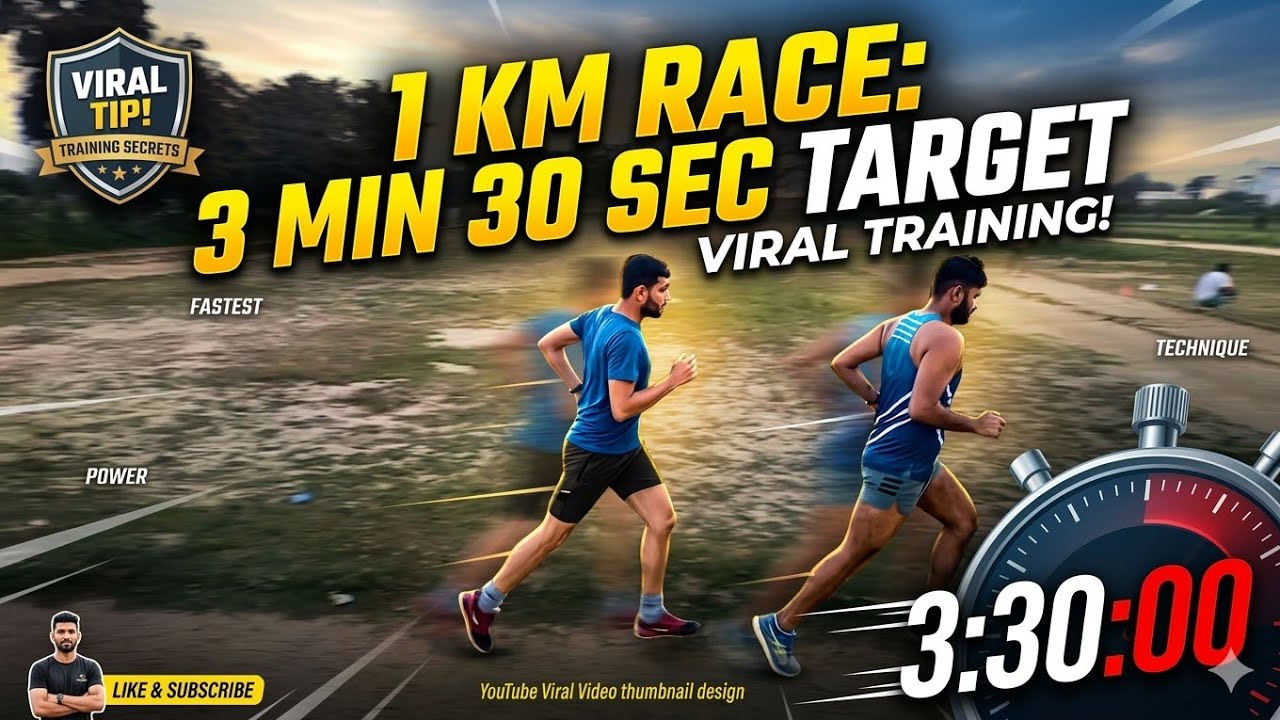 Sirf 15 Din Mein 1KM ki Timing 3:30 Kaise Layein?