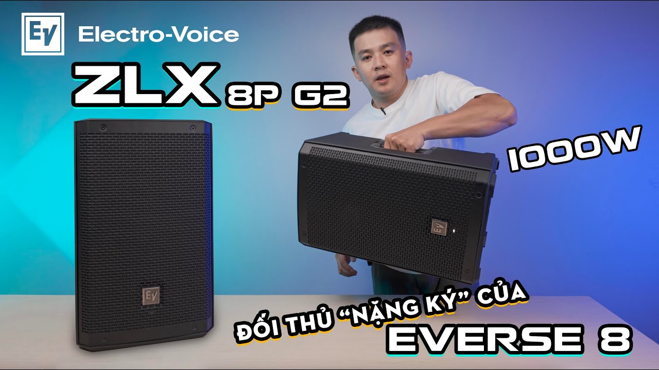 Review loa Electro-Voice ZLX 8P G2 - Đối thủ 