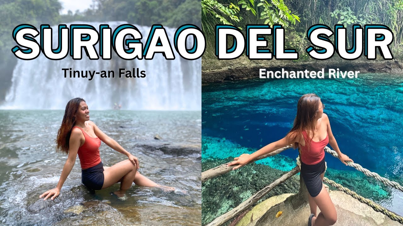 The majestic Tinuy-an Falls and Enchanted River of Surigao del Sur