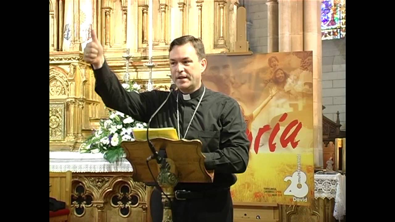 Mons. Raúl Berzosa. Conferencia,  Evangelizar hoy. Popular Tv Cantabria.