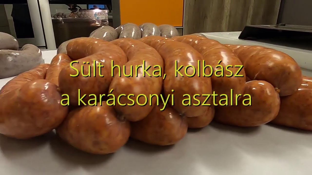 Hurka-kolbász készítés