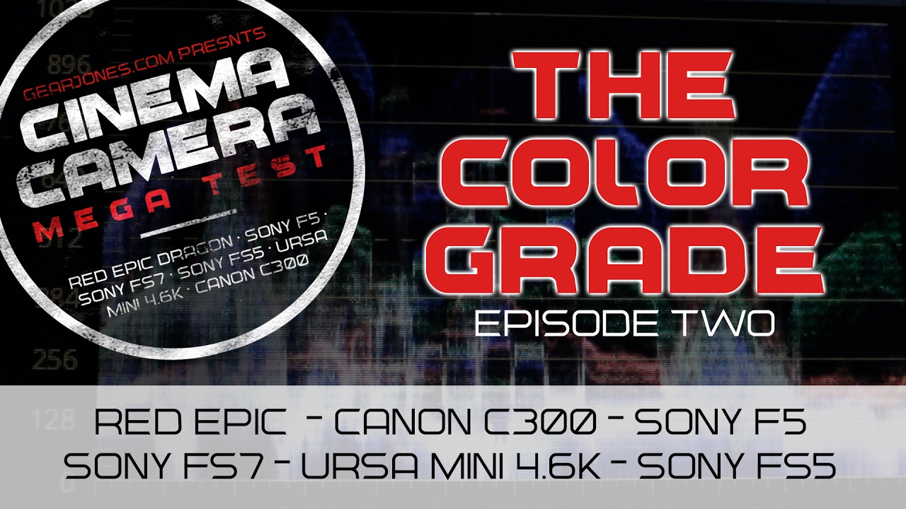 The Color Grade: Episode 2 of the Cinema Camera Mega Test
