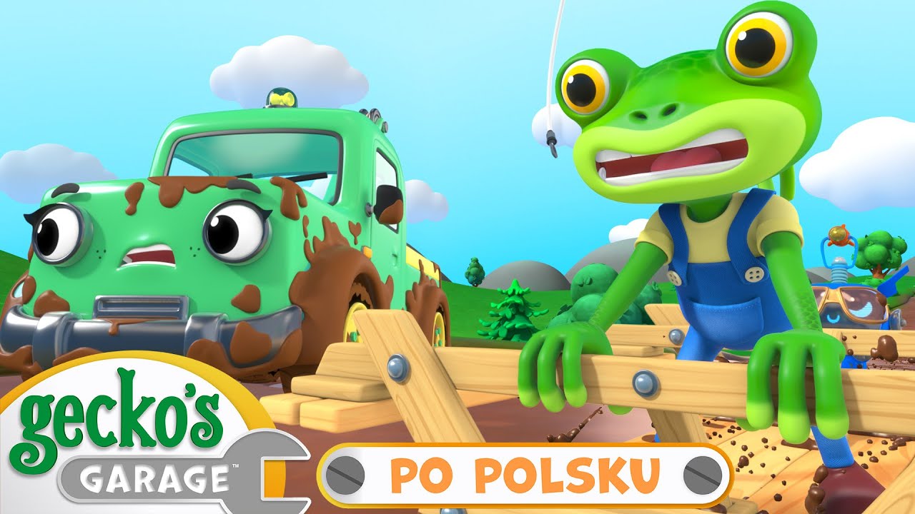 Piknikowa akcja ratunkowa | Warsztat Gekona | Bajka dla dzieci po polsku | @GeckosGaragePoPolsku