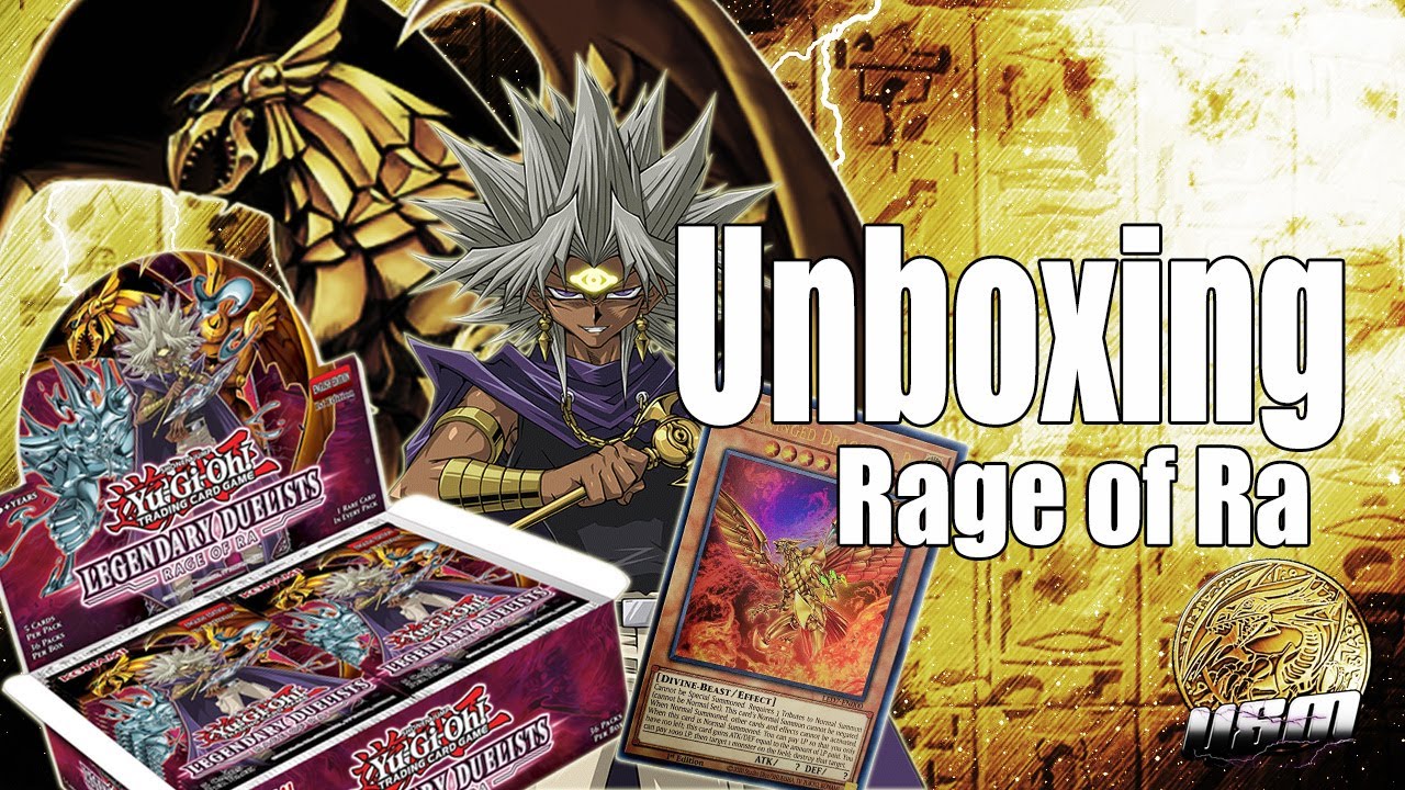 Abriendo una Booster Box de Legendary Duelist Rage of Ra!!!