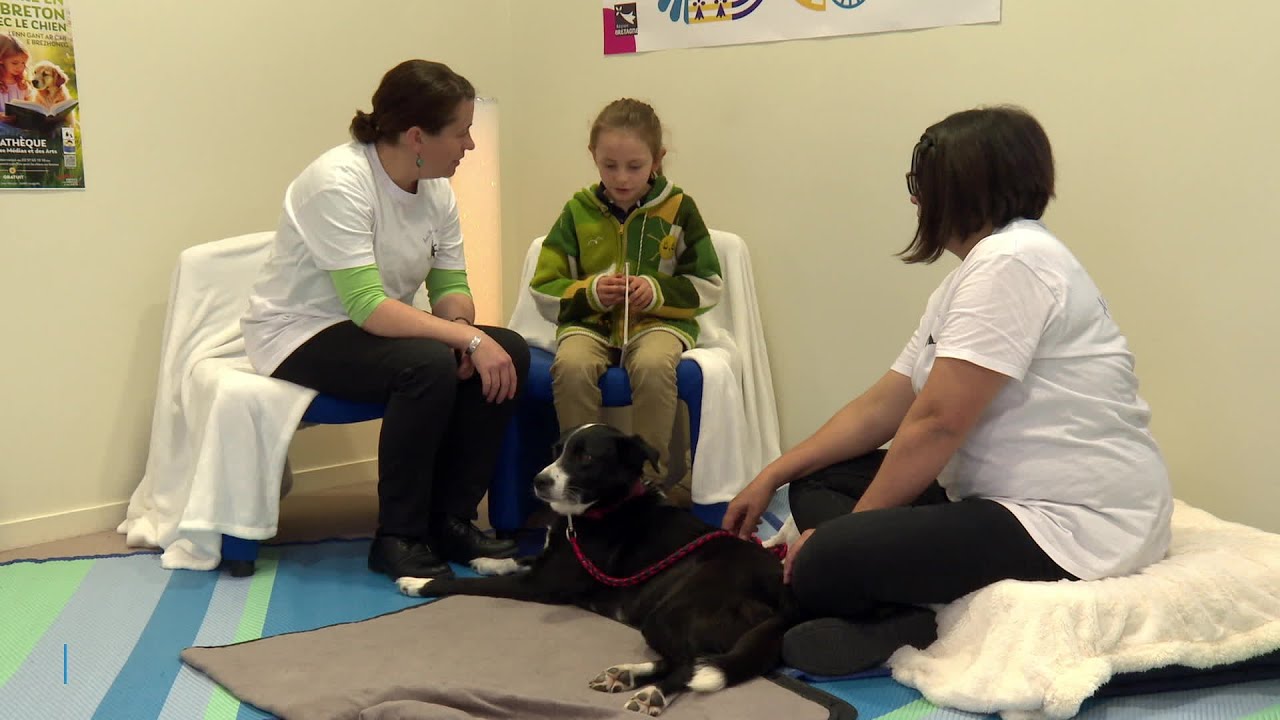 Un chien pour aider les enfants &agrave; lire &agrave; voix haute. Edition An Taol Lagad du 20 mai 2025