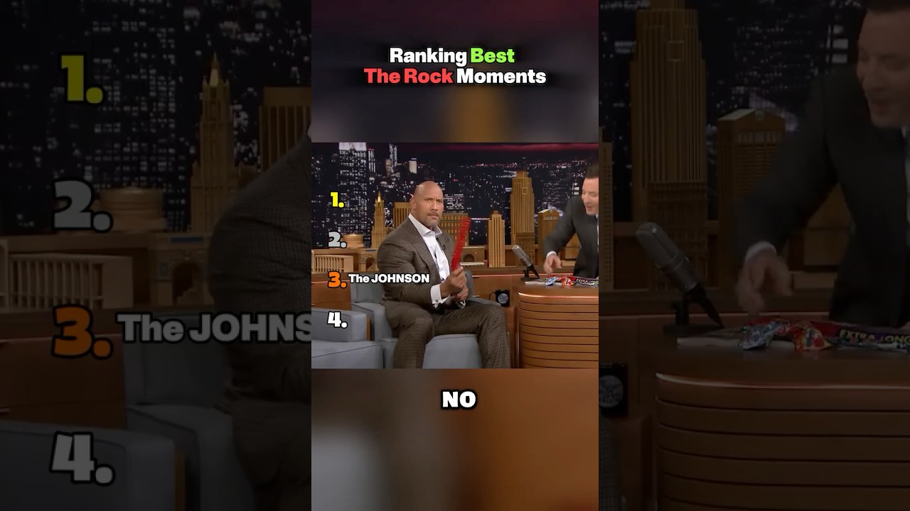 Ranking Best Dwayne Johnson Moments