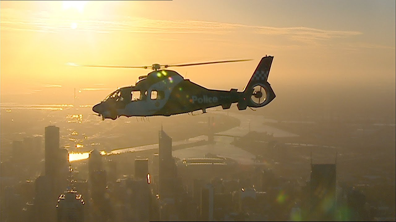 Tapes that survived Channel 9 Sunday Program Archive -Victoria Police Helicopter Air-to-Air Footage