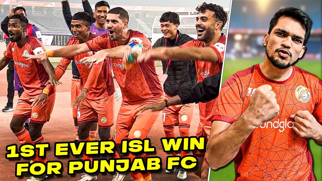 HISTORIC WIN for Punjab FC | ISL Vlog | Punjab FC vs Chennaiyin FC