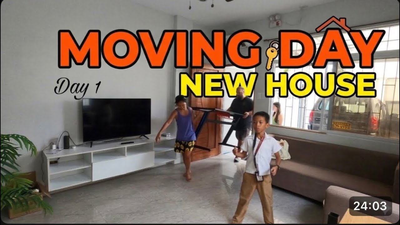 Goodbye Old House, Hello New Adventures! Our Move 🇵🇭🇺🇸 DAY 1