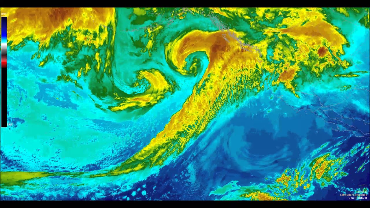 02/15/16 - Storm Force Low Pressure System in the E Pacific