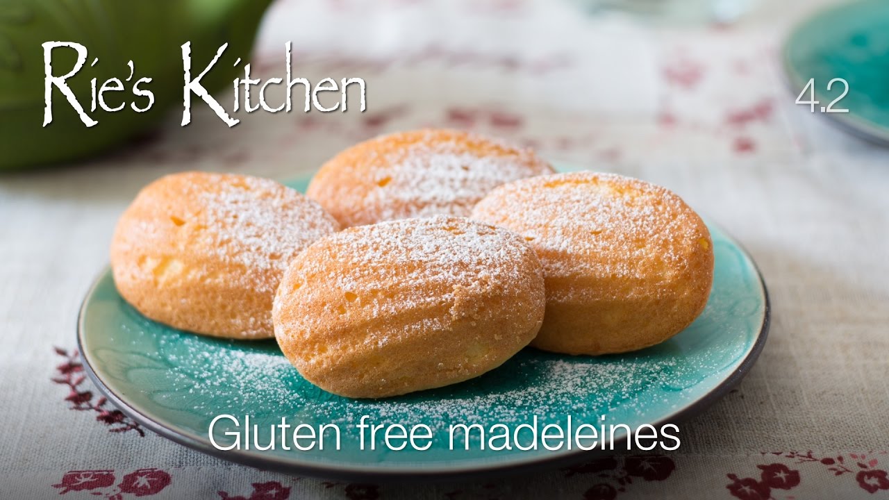 Gluten free madeleines