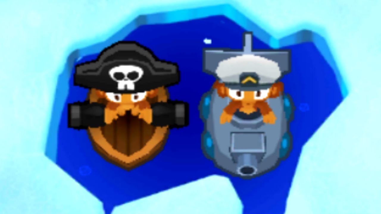 Is It Possible To Beat CHIMPS With Only Water Towers? (Bloons TD 6)