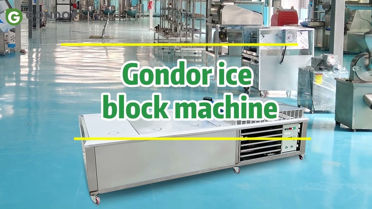 Gondor Commercial Ice Block Making Machine - Efficient Ice Block Machine for Business