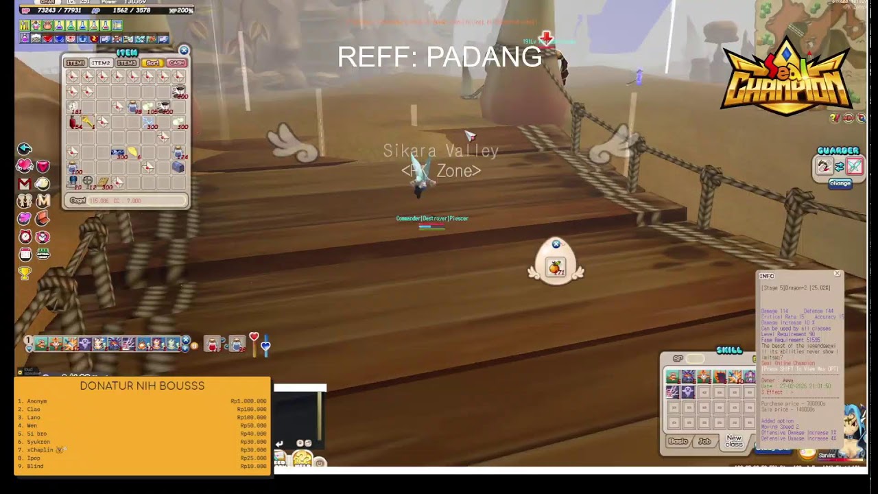 LESGOOO CHAMPIONNM#SEALONLINE CHAMPION  #SEALONLINE