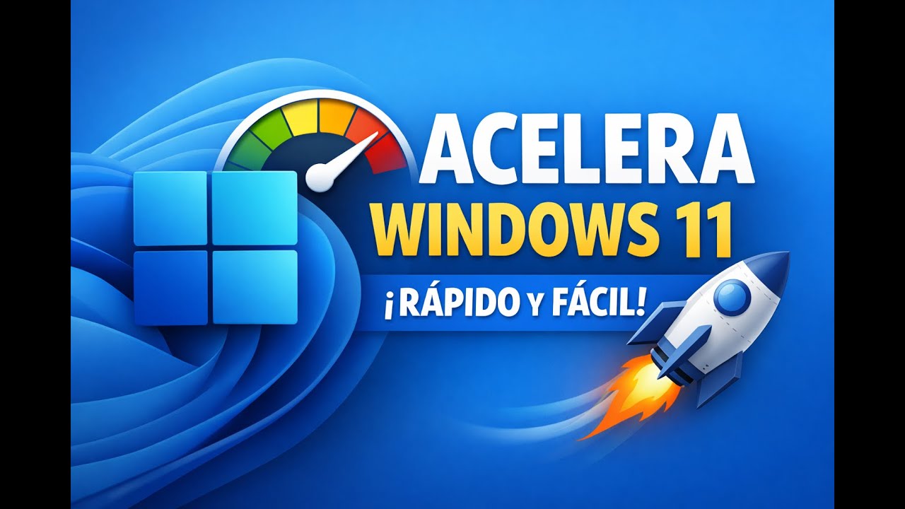 Acelera 🚀 Windows 11 al Máximo – Haz tu PC Mucho Más Rápida