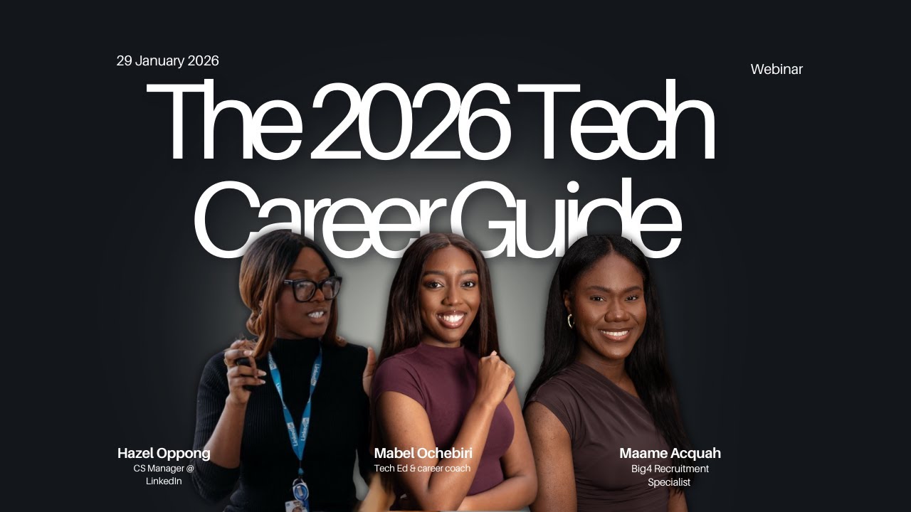 The 2026 Tech Career Guide - Webinar