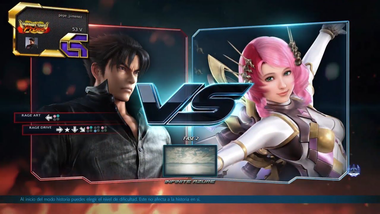 Tekken 7 Modo Arcade (Ultra Dificil) Jin Kazama